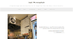 Desktop Screenshot of angieapplepie.com